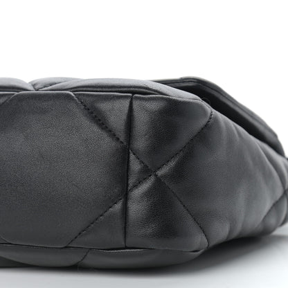 Chanel Lambskin Quilted Medium Chanel 19 Flap Black 9 of 9