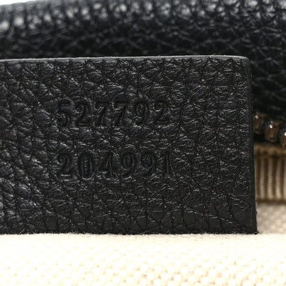 Gucci Grained Calfskin Small Logo Belt Bag Black 7 of 9
