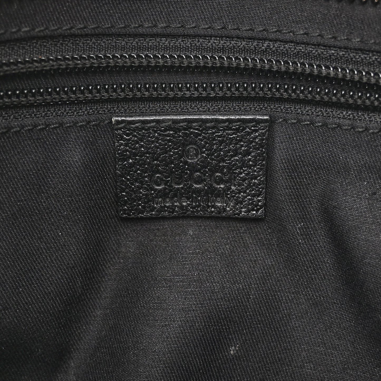 Monogram Flat Messenger Bag Black