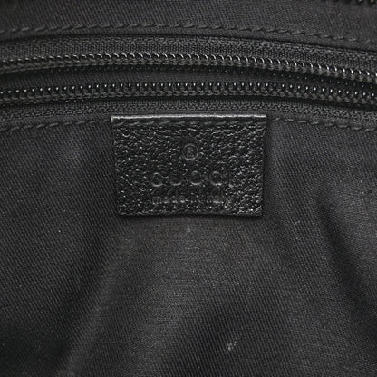 Gucci Monogram Flat Messenger Bag Black 6 of 12