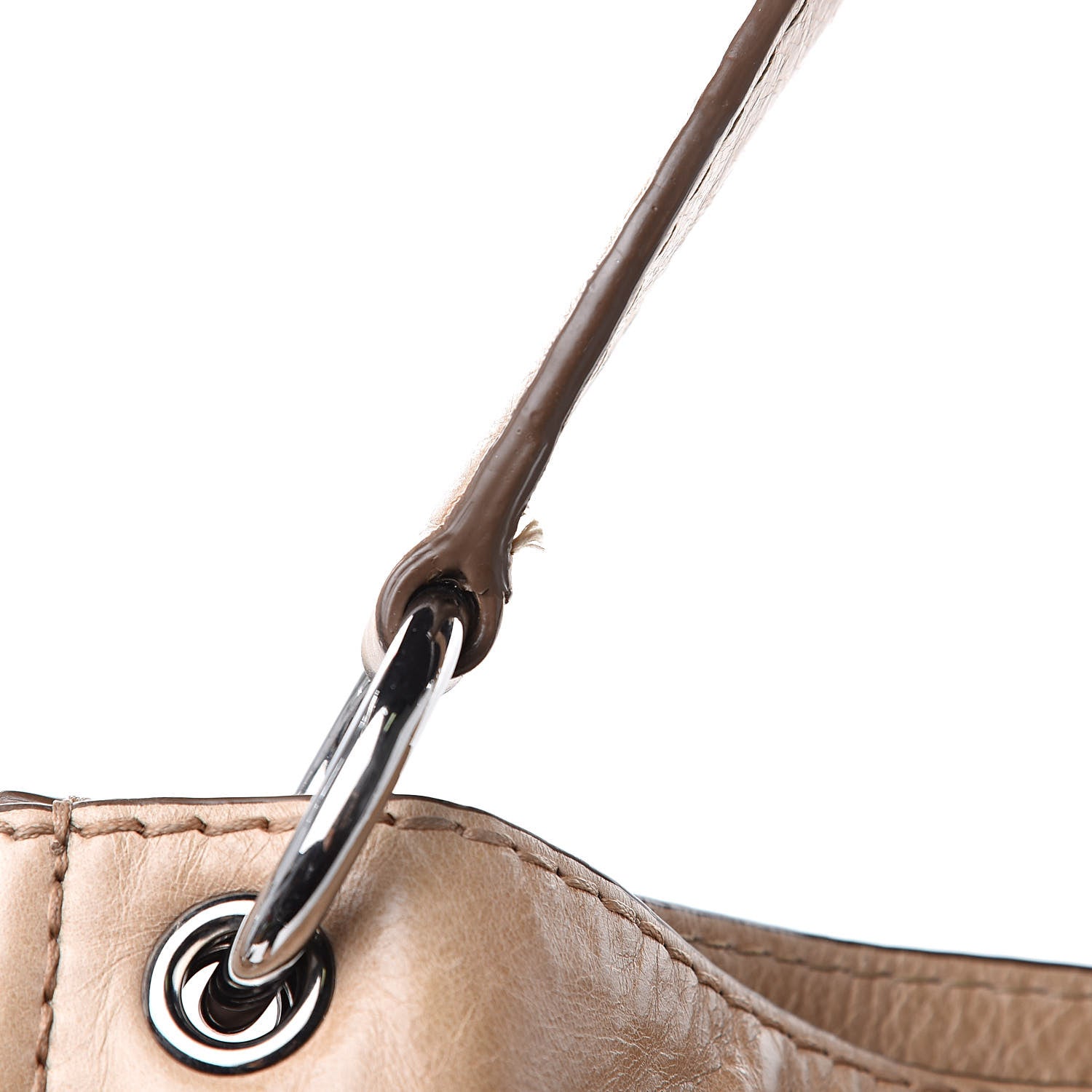 Prada Vitello Shine Hobo Cammeo 13 of 15