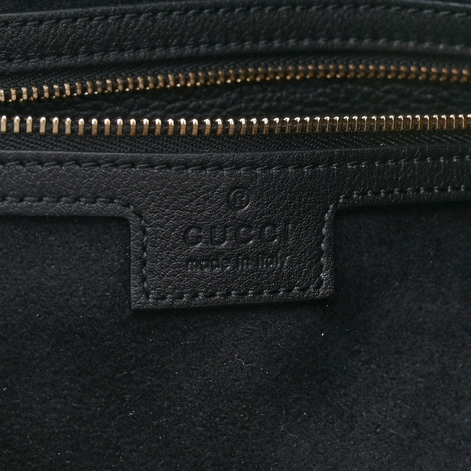 Gucci Calfskin Large Blondie Tote  Black 6 of 10