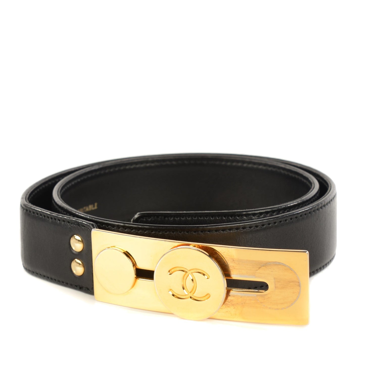 Lambskin CC Belt 80 32 Black