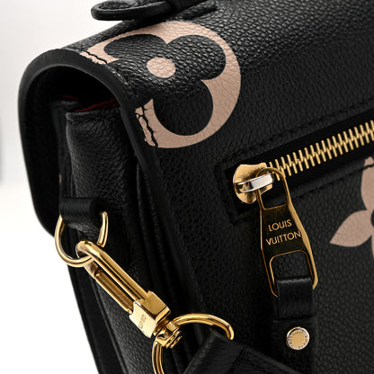 Louis Vuitton Empreinte Monogram Giant Pochette Metis Black Beige 10 of 14