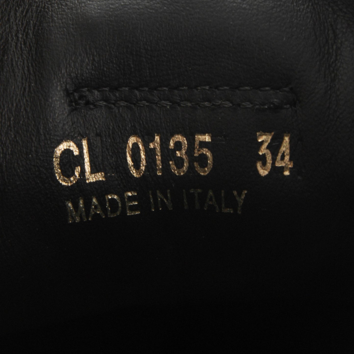 Calfskin Embossed Monogram Punchy High Top Sneakers 34 Black