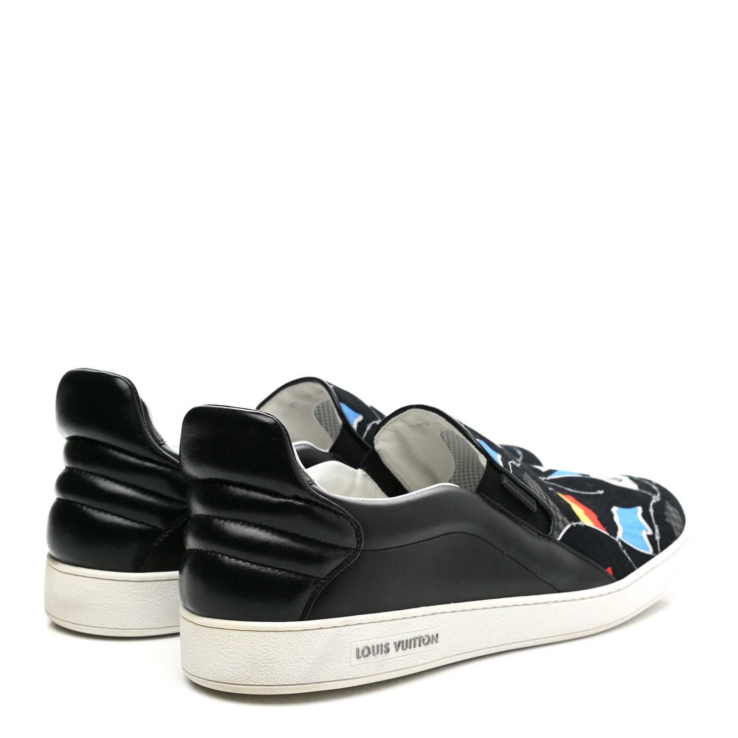 Louis Vuitton Flags Rope Twister Slip On 12 Black 4 of 8