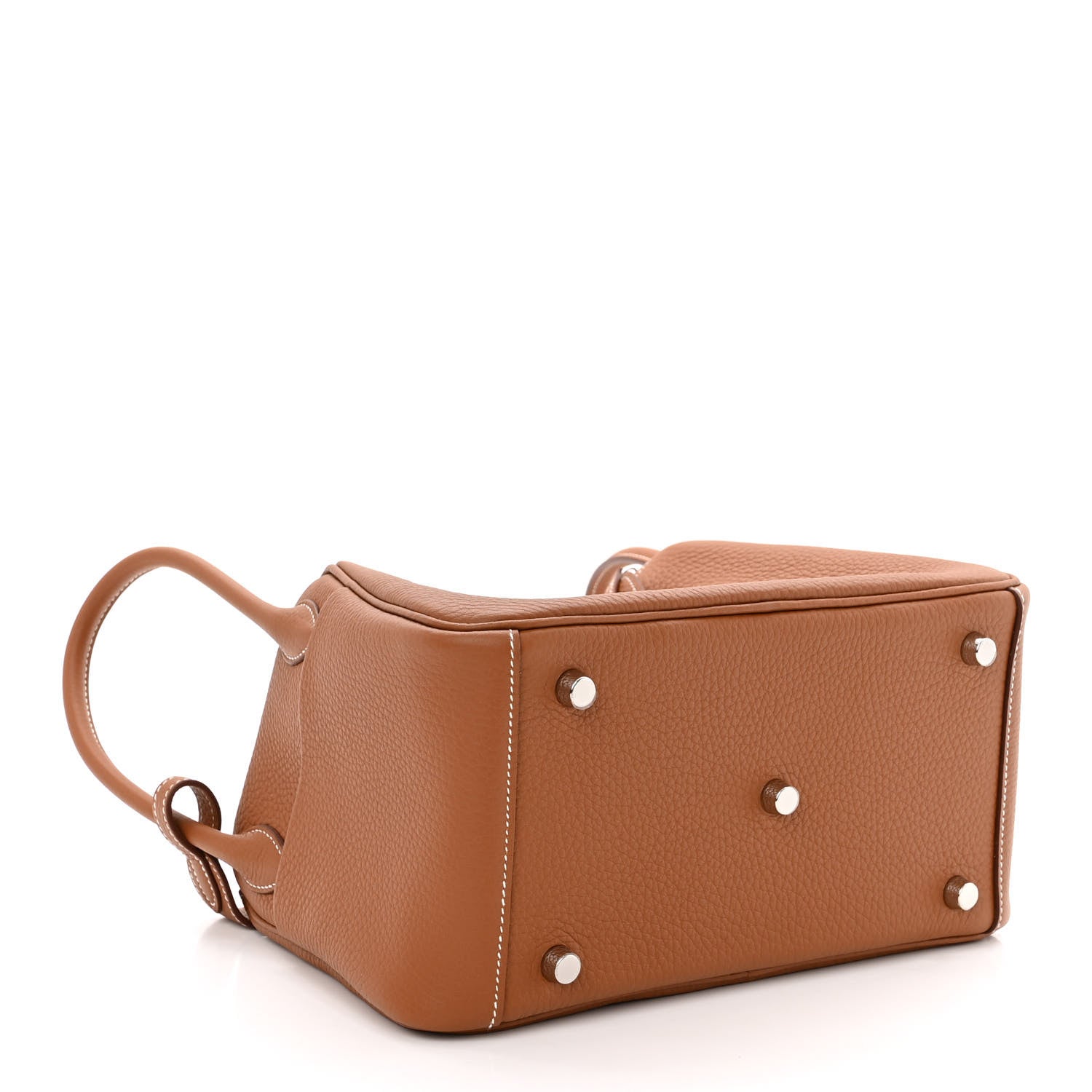 Hermes Taurillon Clemence Lindy 26 Gold 4 of 10