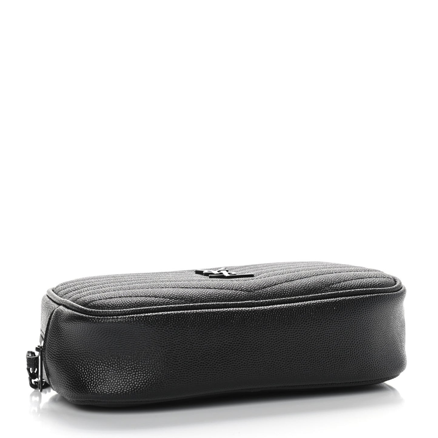 Grain De Poudre Matelasse Monogram Mini Lou Camera Bag Black