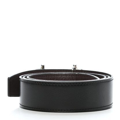 Hermes Togo Chamonix 38mm Royal Belt 110 Black Chocolate 2 of 4