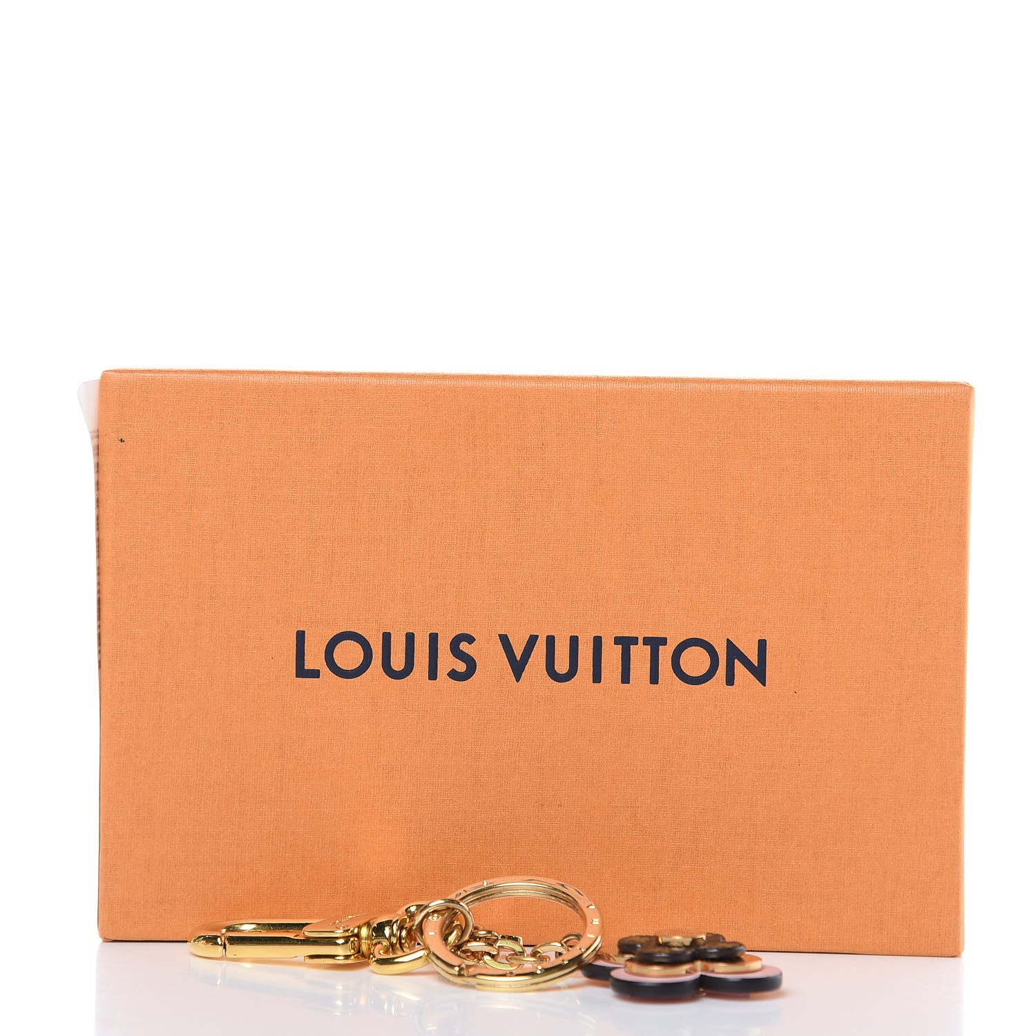 Louis Vuitton Monogram Blooming Flowers BB Bag Charm Key Holder Pink 3 of 3