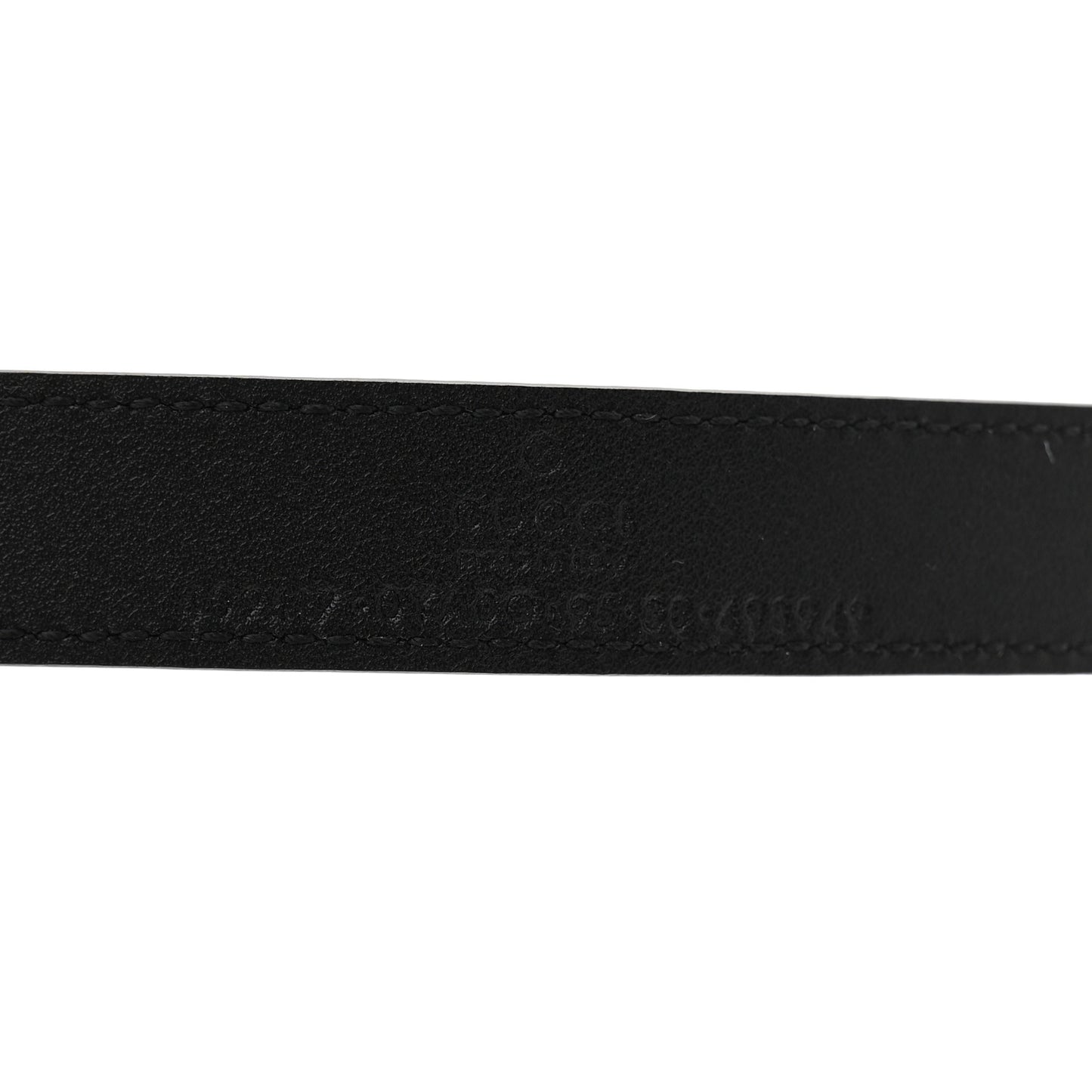 Calfskin Double G 20mm Belt 95 38 Black