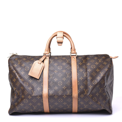Louis Vuitton Monogram Keepall 50 1 of 11