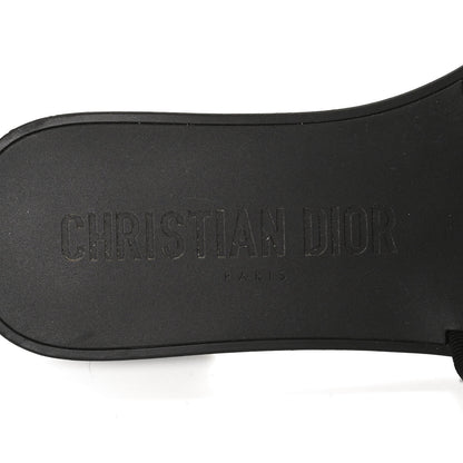 Christian Dior Technical Stretch Fabric Camouflage Dio(r)evolution Slide Sandals 36 Black Military 9 of 11