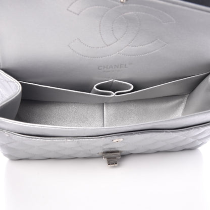 Chanel Metallic Aged Calfskin Quilted 2.55 Reissue 226 Flap Silver 6 of 9