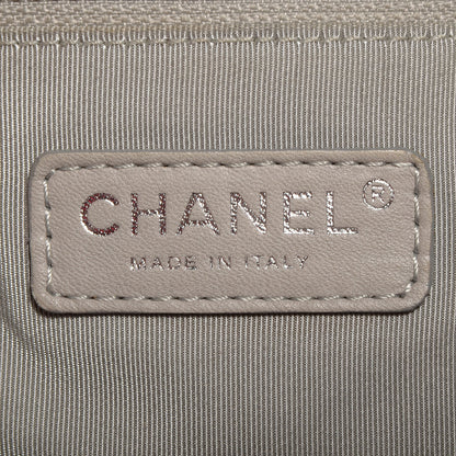 Chanel Calfskin On The Bund Open Accordion Tote Dark Khaki 6 of 7