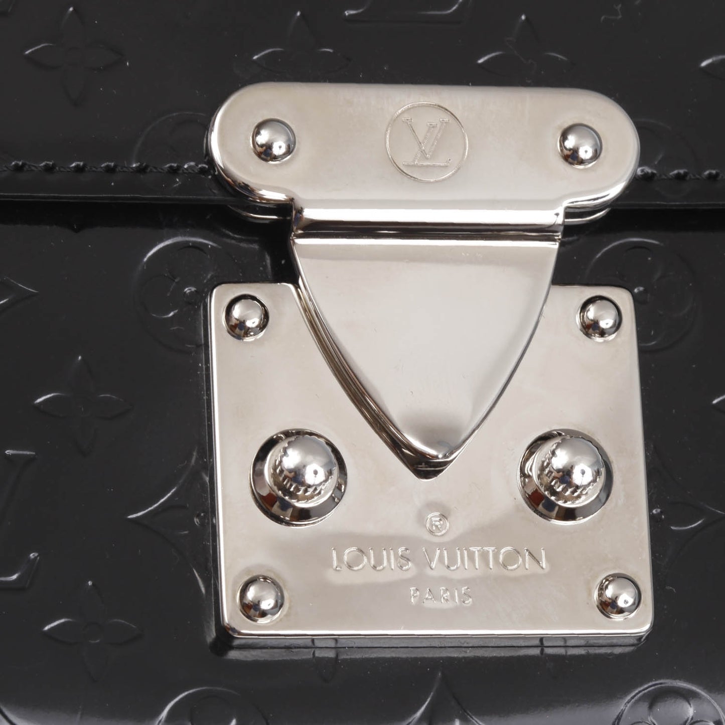 Monogram Glace Anouchka Pochette MM Black