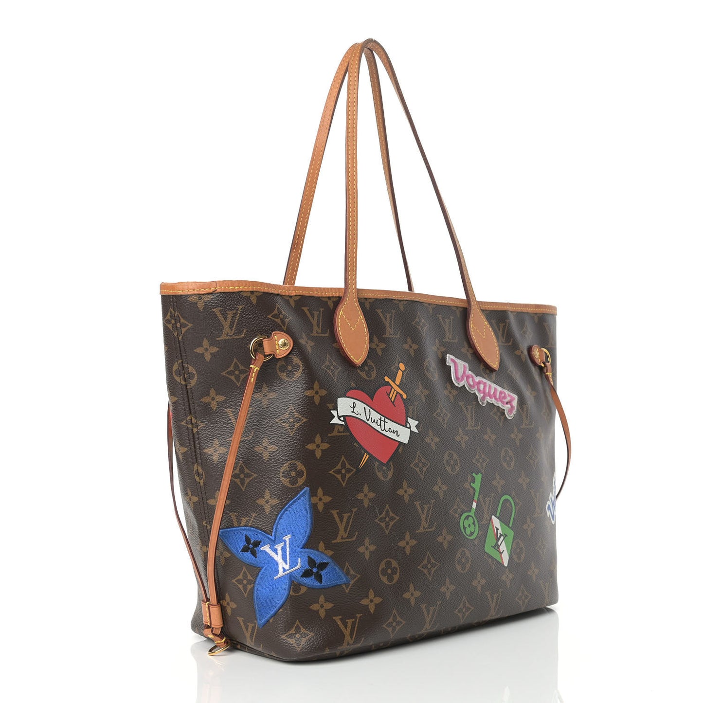 Monogram Travel Stickers Neverfull MM