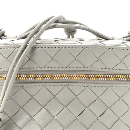 Bottega Veneta Nappa Intrecciato Small Vanity Case On Strap Agate Grey 7 of 10