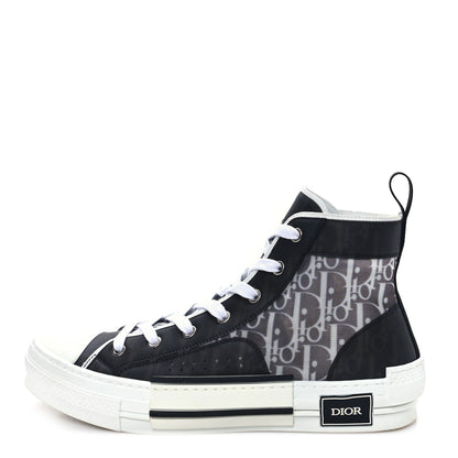 Christian Dior Technical Canvas Oblique Mens B23 High Top 42 Black 1 of 9