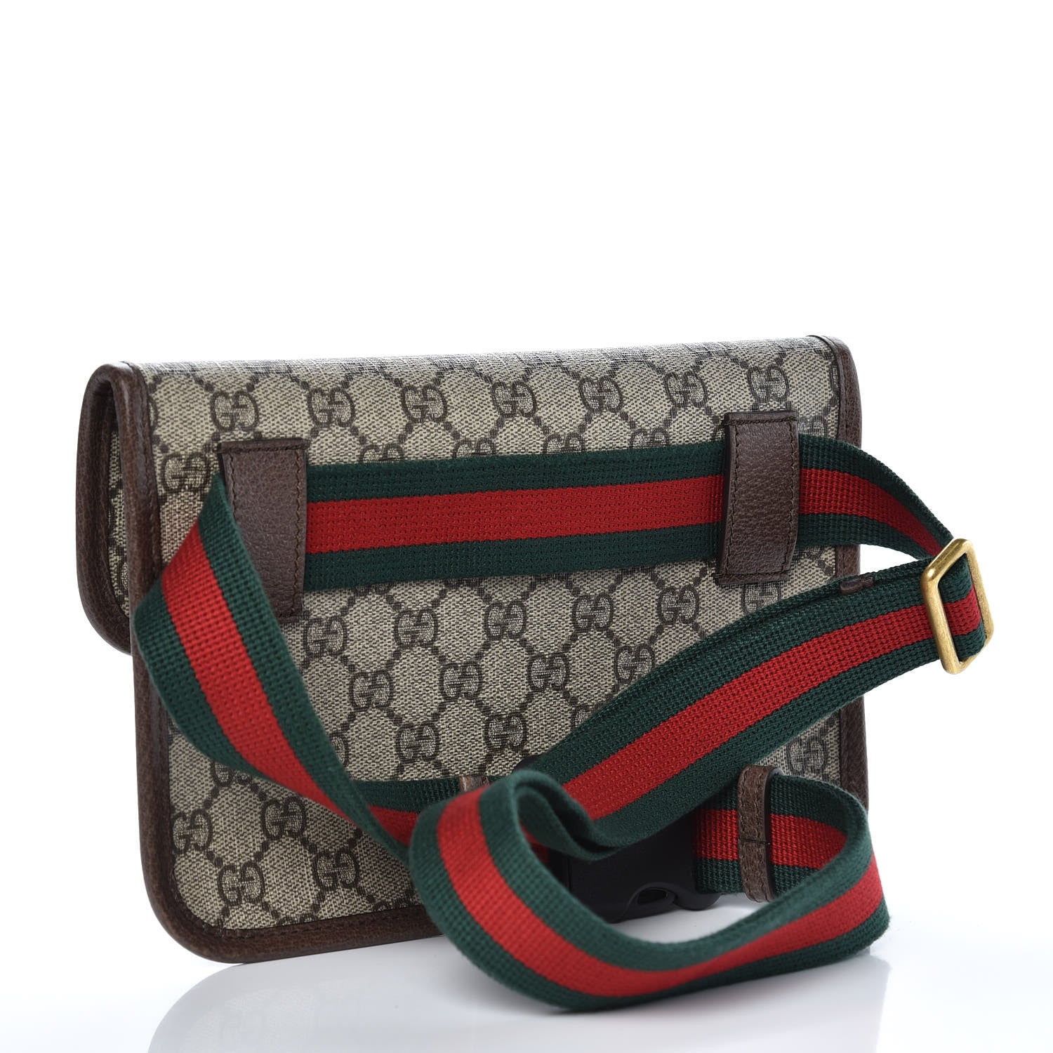 Gucci GG Supreme Monogram Neo Vintage Web Belt Bag Brown 3 of 7