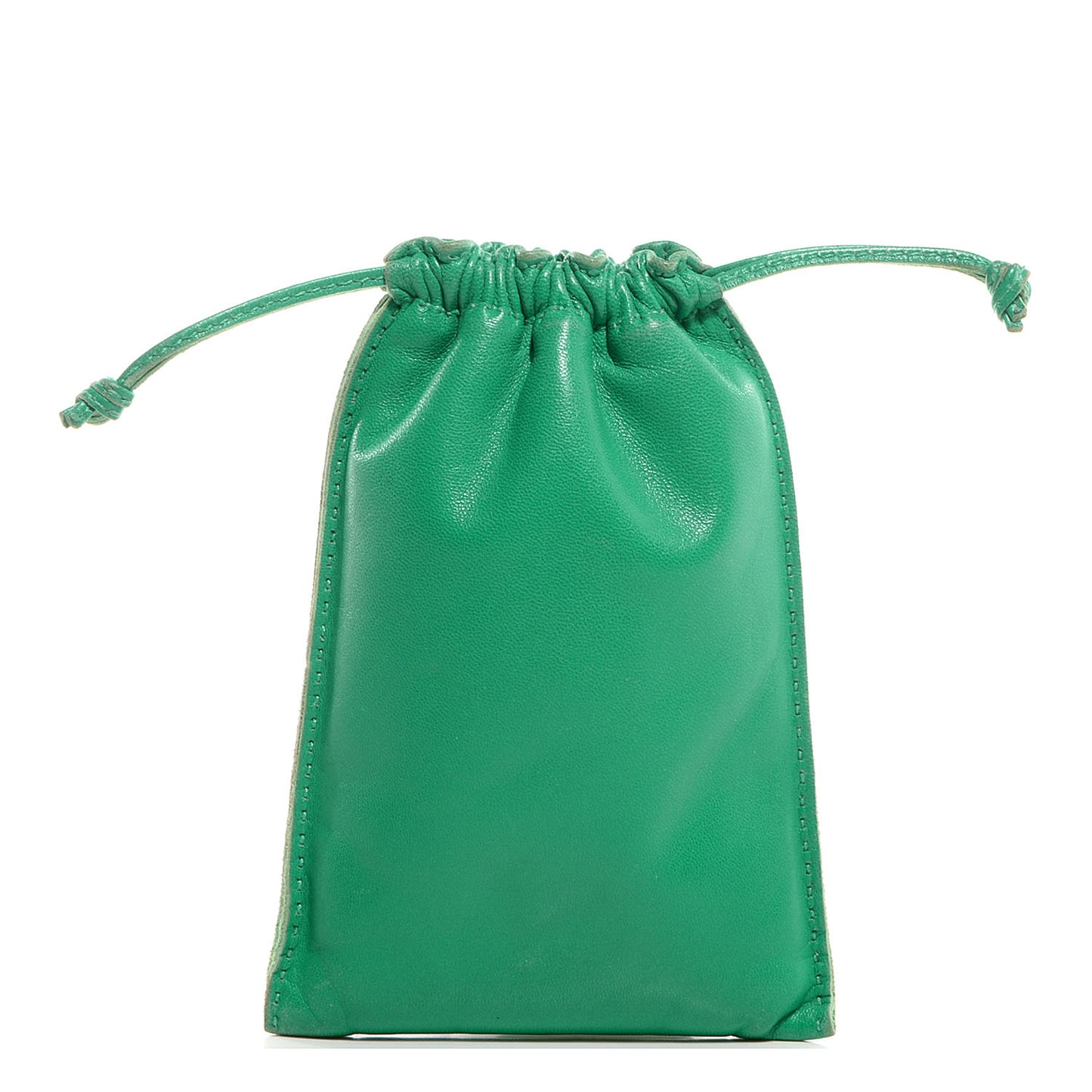 Lambskin Pilo Pouch PM Menthe