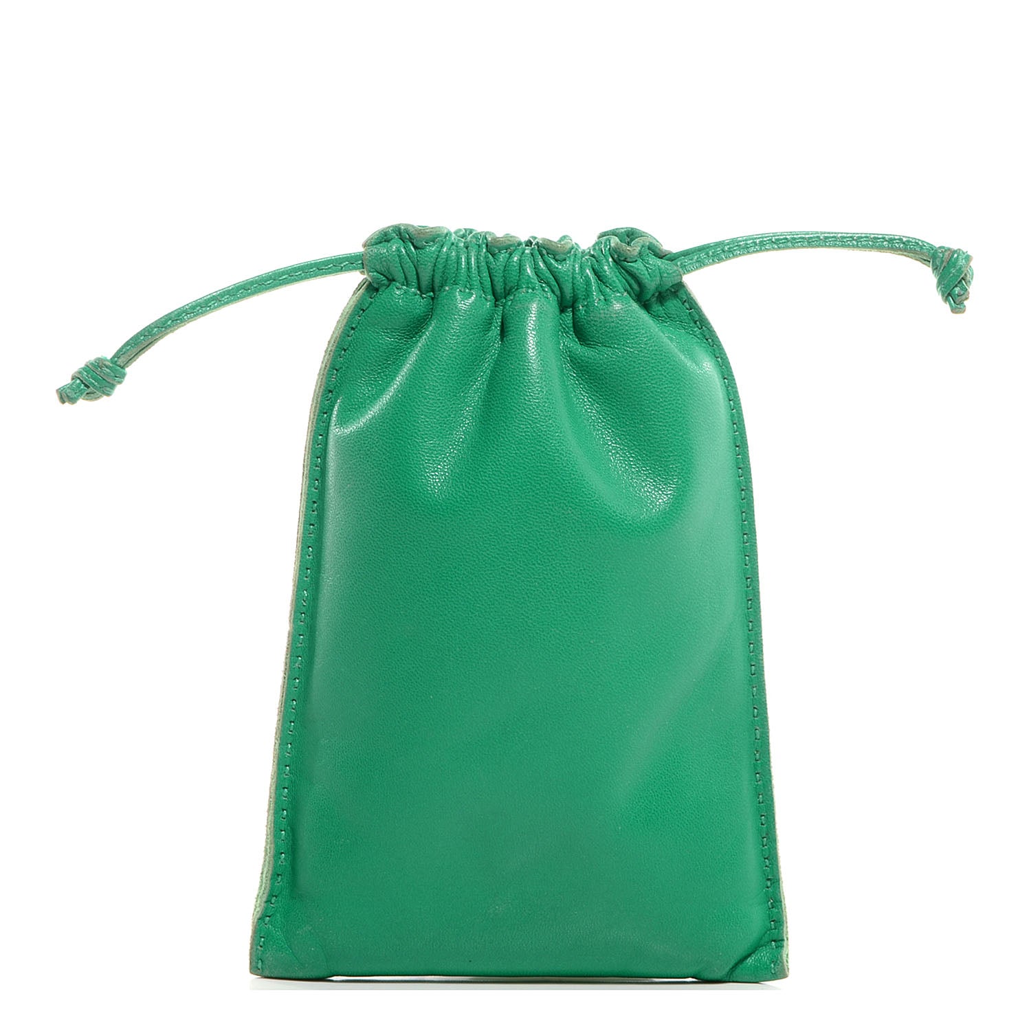 Hermes Lambskin Pilo Pouch PM Menthe 1 of 7