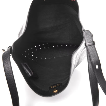 Delvaux Taurillon Le Pin Shoulder Bag Black 5 of 10