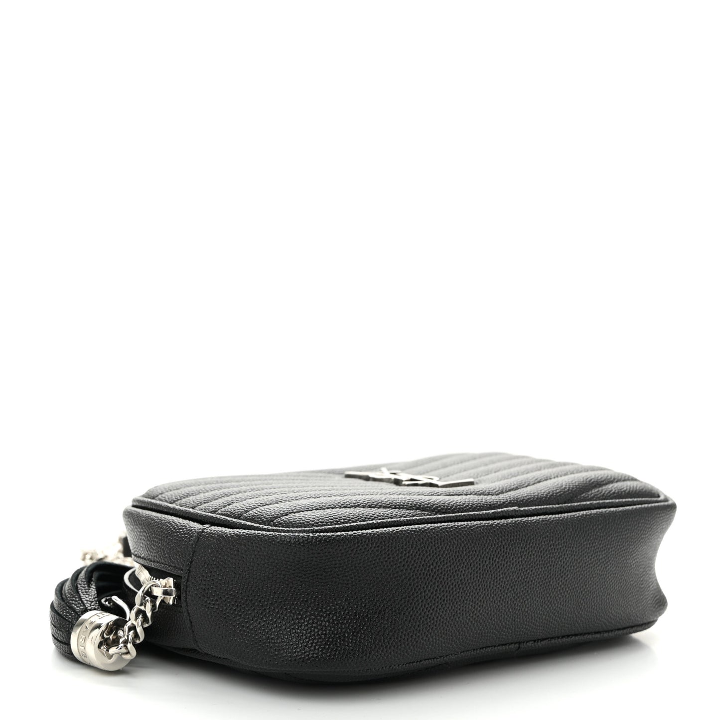 Grain De Poudre Matelasse Monogram Mini Lou Camera Bag Black