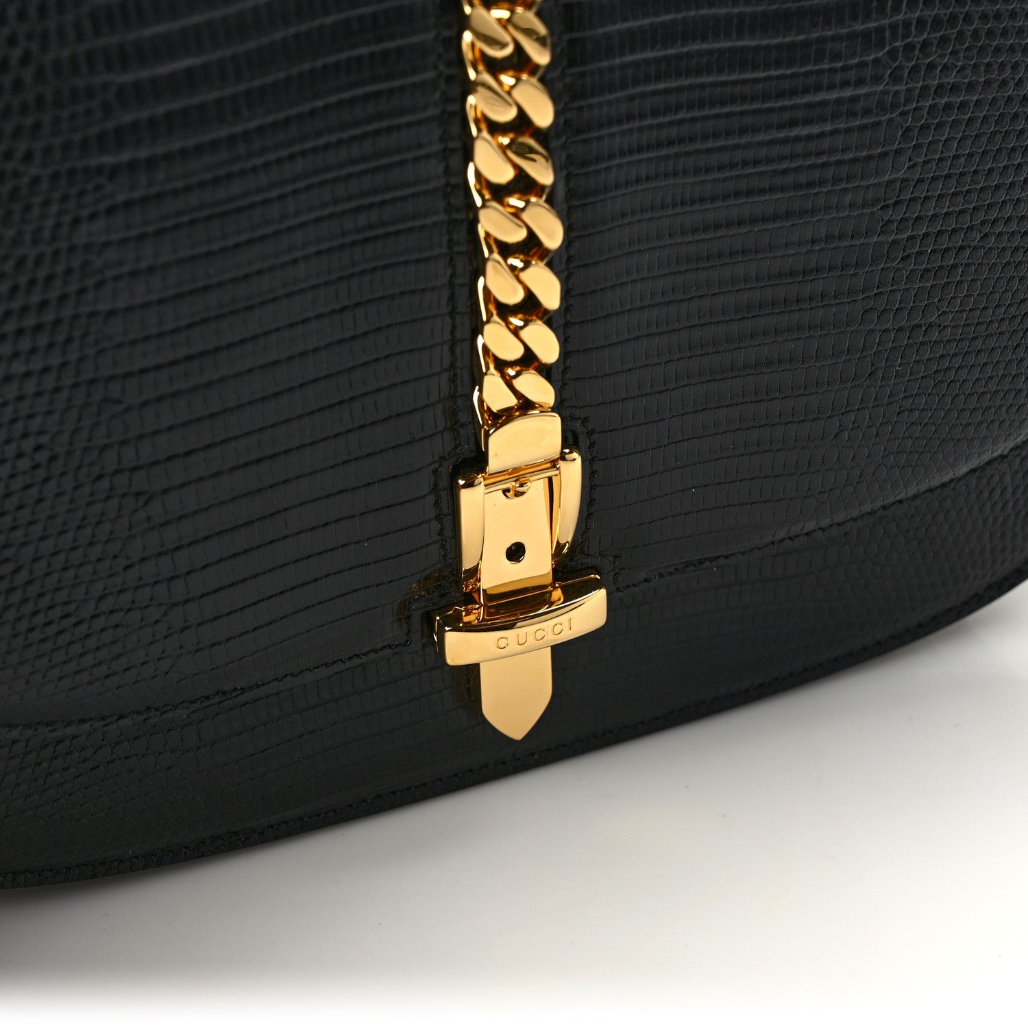 Gucci Azalea Calfskin Small Sylvie 1969 Flap Messenger Bag Black 12 of 13