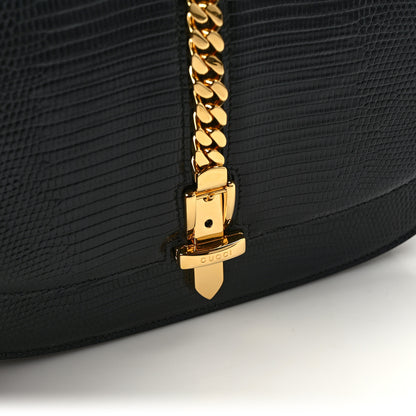 Gucci Azalea Calfskin Small Sylvie 1969 Flap Messenger Bag Black 12 of 13