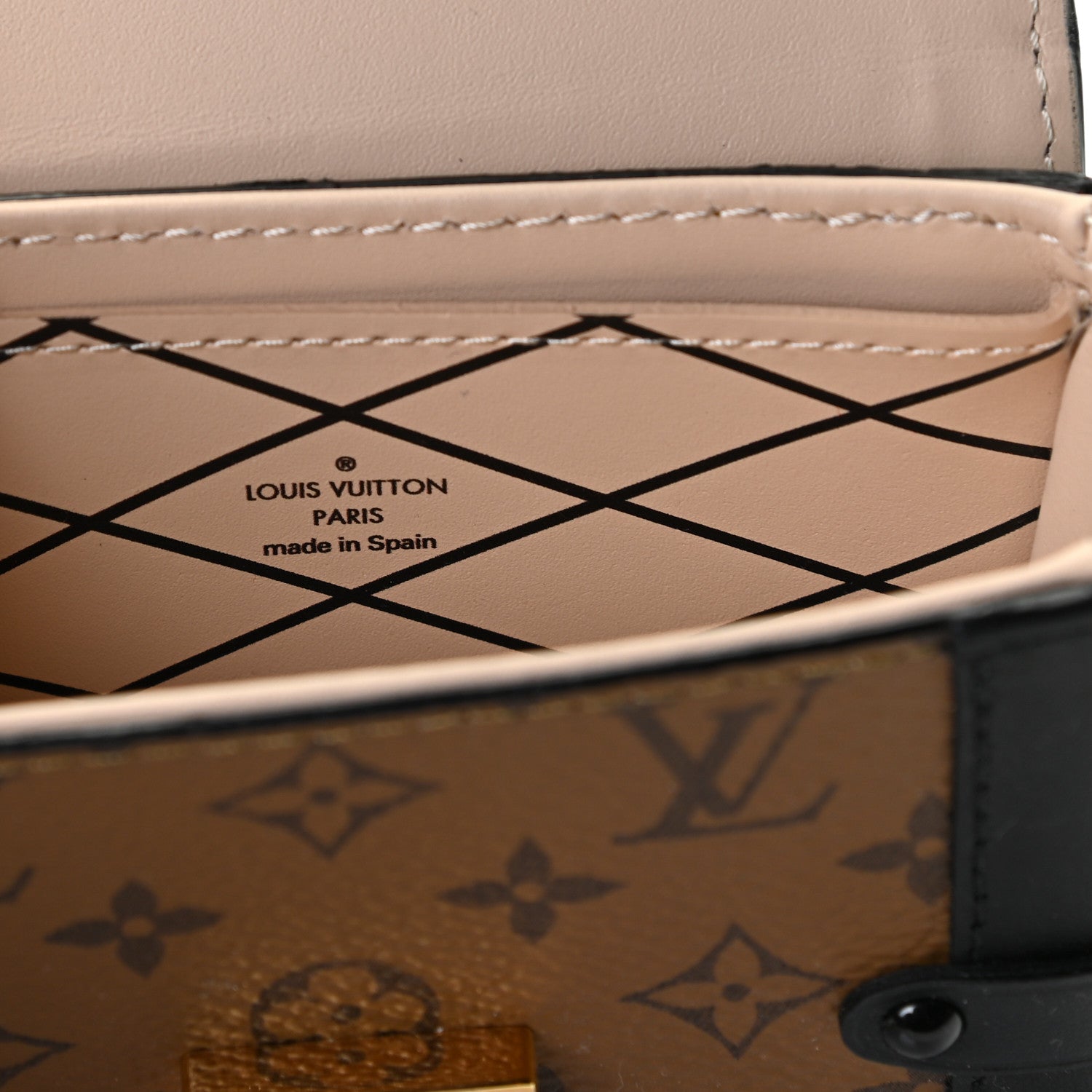 Louis Vuitton Reverse Monogram Essential Trunk Black 2 of 8