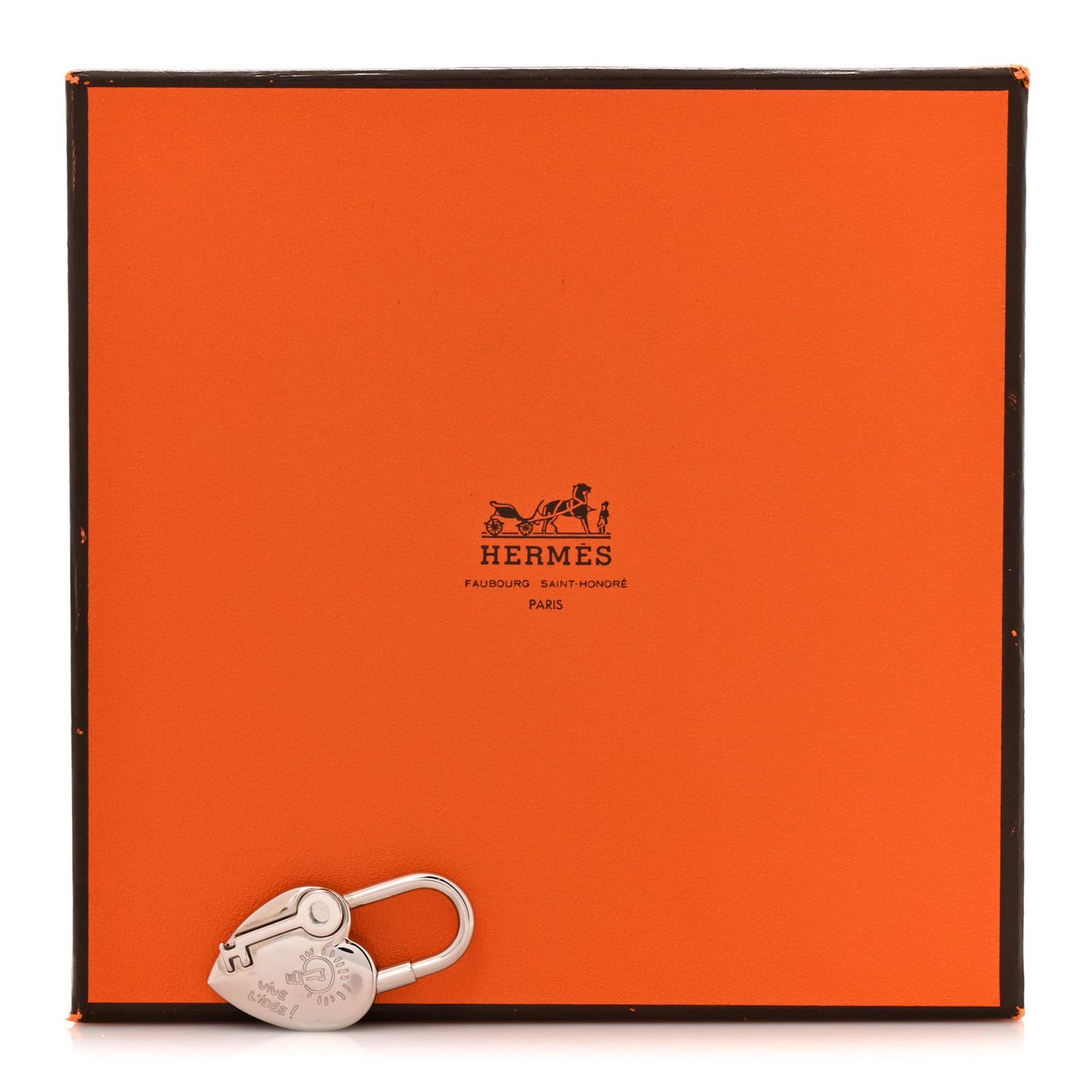 Palladium Annee De La Fantaisie Heart Cadena Lock