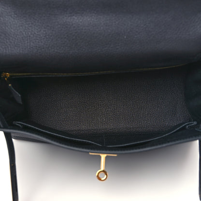 Hermes Togo Kelly Retourne 28 Black 5 of 9