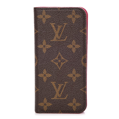 Louis Vuitton Monogram iPhone 7 Folio Case Pink 1 of 11