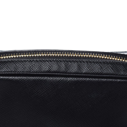 Prada Saffiano Mini Camera Crossbody Bag Black 11 of 11