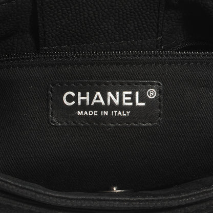 Chanel Iridescent Caviar Large Flap Black 6 of 7