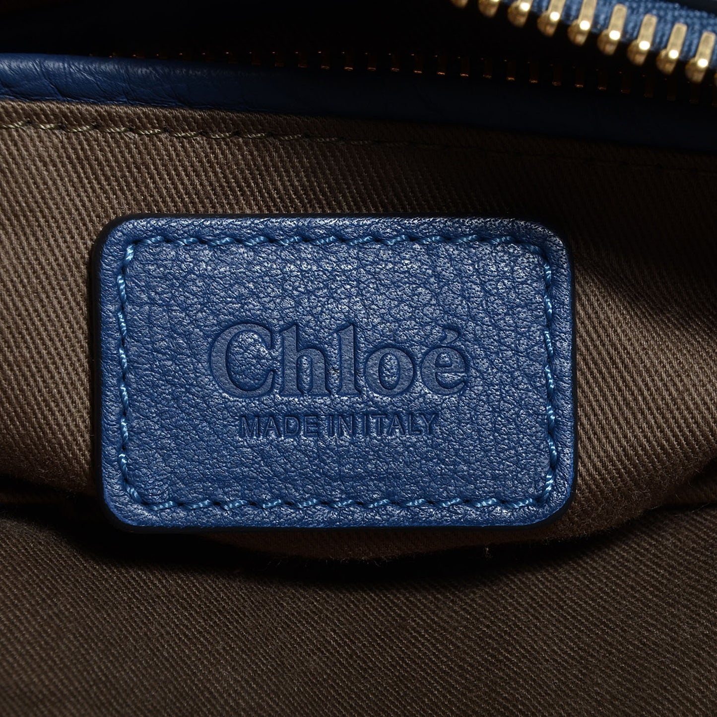 Calfskin Medium Marcie Satchel Scuba Blue