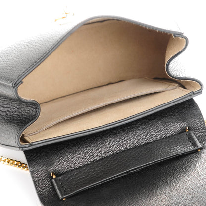 Chloe Grained Lambskin Mini Drew Shoulder Bag Black 5 of 6