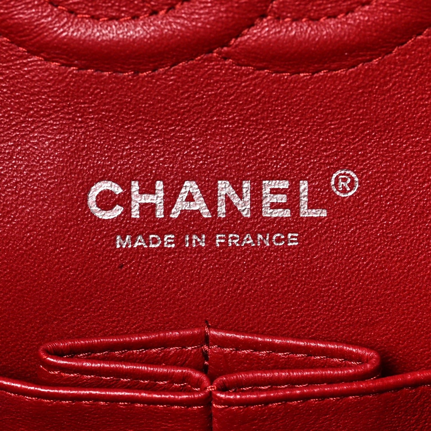 Chanel Caviar Quilted Medium Double Flap Red 6 of 7