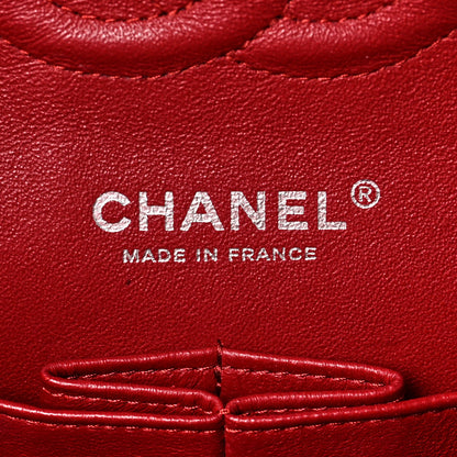 Chanel Caviar Quilted Medium Double Flap Red 6 of 7