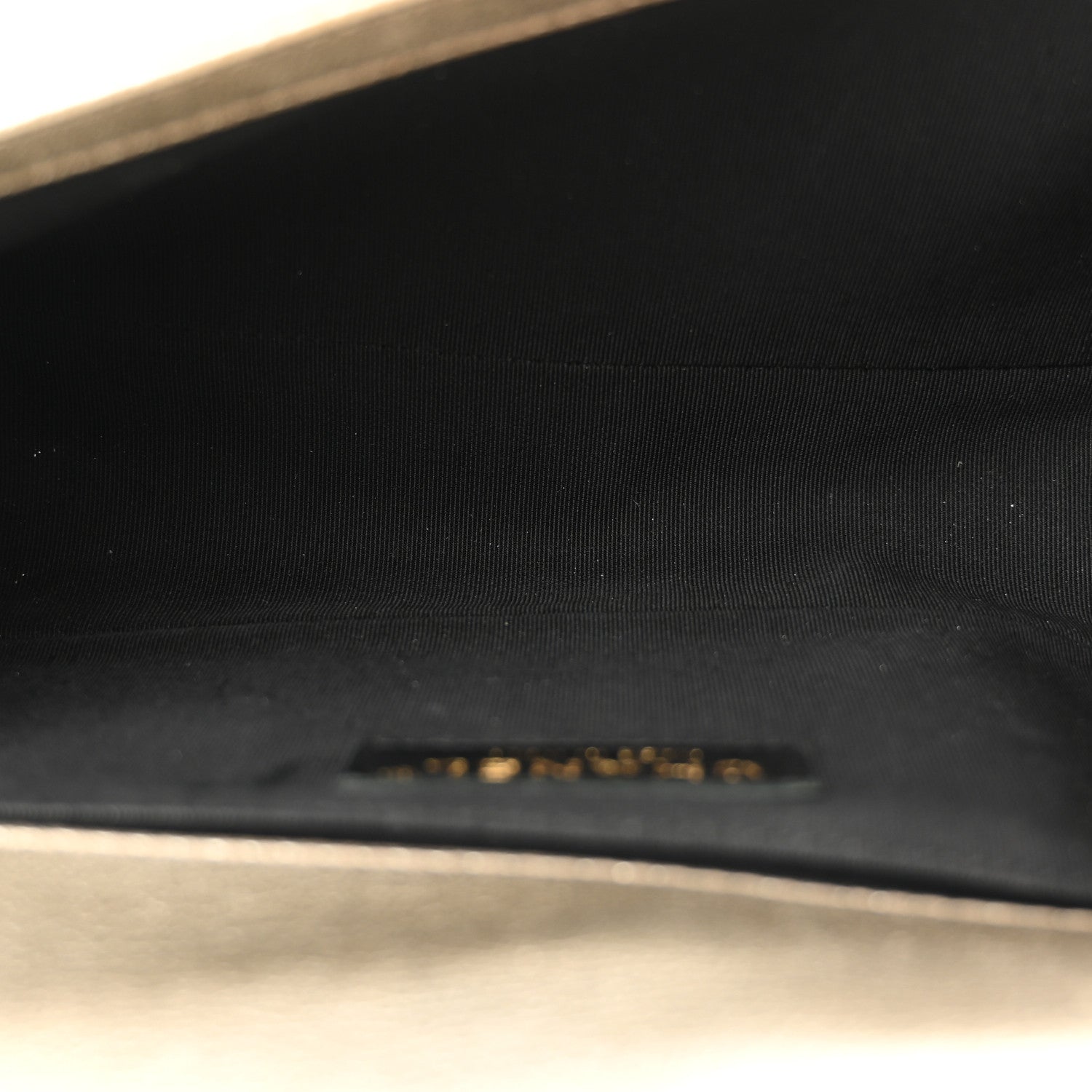 Chanel Metallic Goatskin Calfskin Medium Boy Flap Gold Black 5 of 15