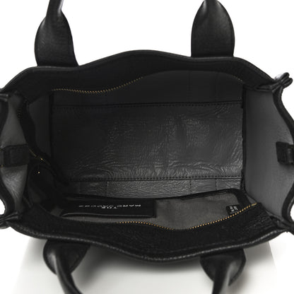 Marc Jacobs Grained Calfskin Small The Tote Bag Black 5 of 12