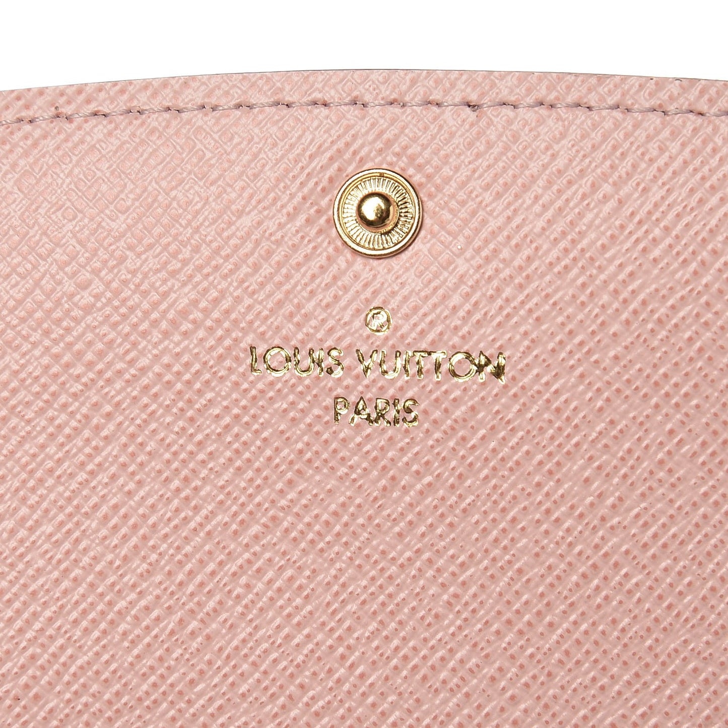 Monogram Emilie Wallet Rose Ballerine