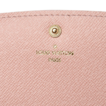 Louis Vuitton Monogram Emilie Wallet Rose Ballerine 6 of 8