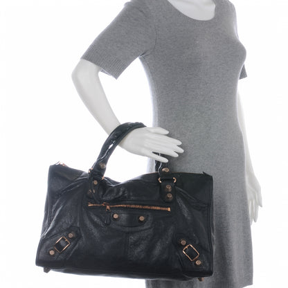 Balenciaga Agneau Giant 21 Rose Gold Hardware Work Black 2 of 9