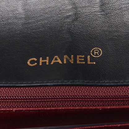 Chanel Lambskin Quilted Medium Single Flap Black 7 of 9
