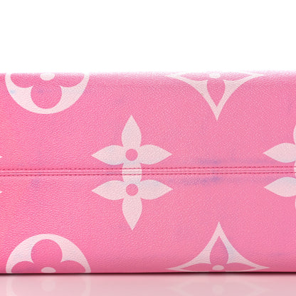 Louis Vuitton Monogram Escale Onthego GM Rouge 11 of 15