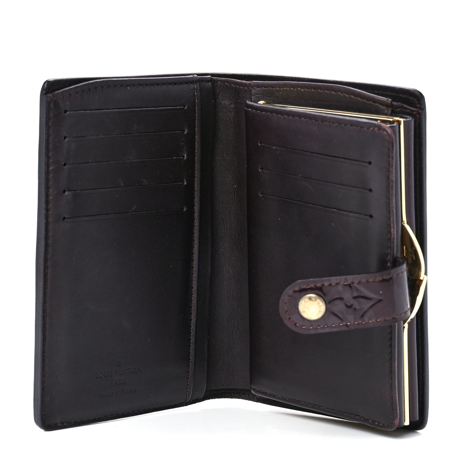 Vernis French Purse Wallet Amarante