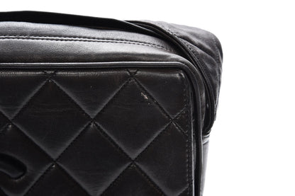 Chanel Lambskin Quilted Tassel Camera Case Black 9 of 11