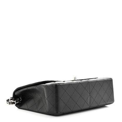 Chanel Caviar Quilted Jumbo Single Flap Black 4 of 11